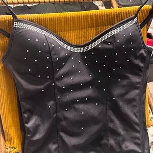 Victoria's Secret Black Lingerie Top